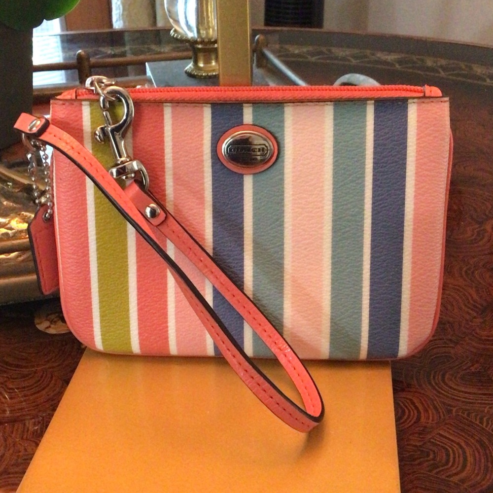 Coach Peyton Wristlet